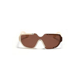 Large Frame Punk Sunglasses Women Outdoor Driving Party Glasses